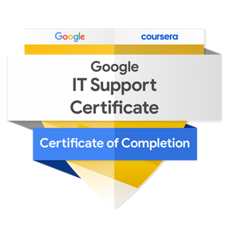 Google IT Support Professional Certificate image