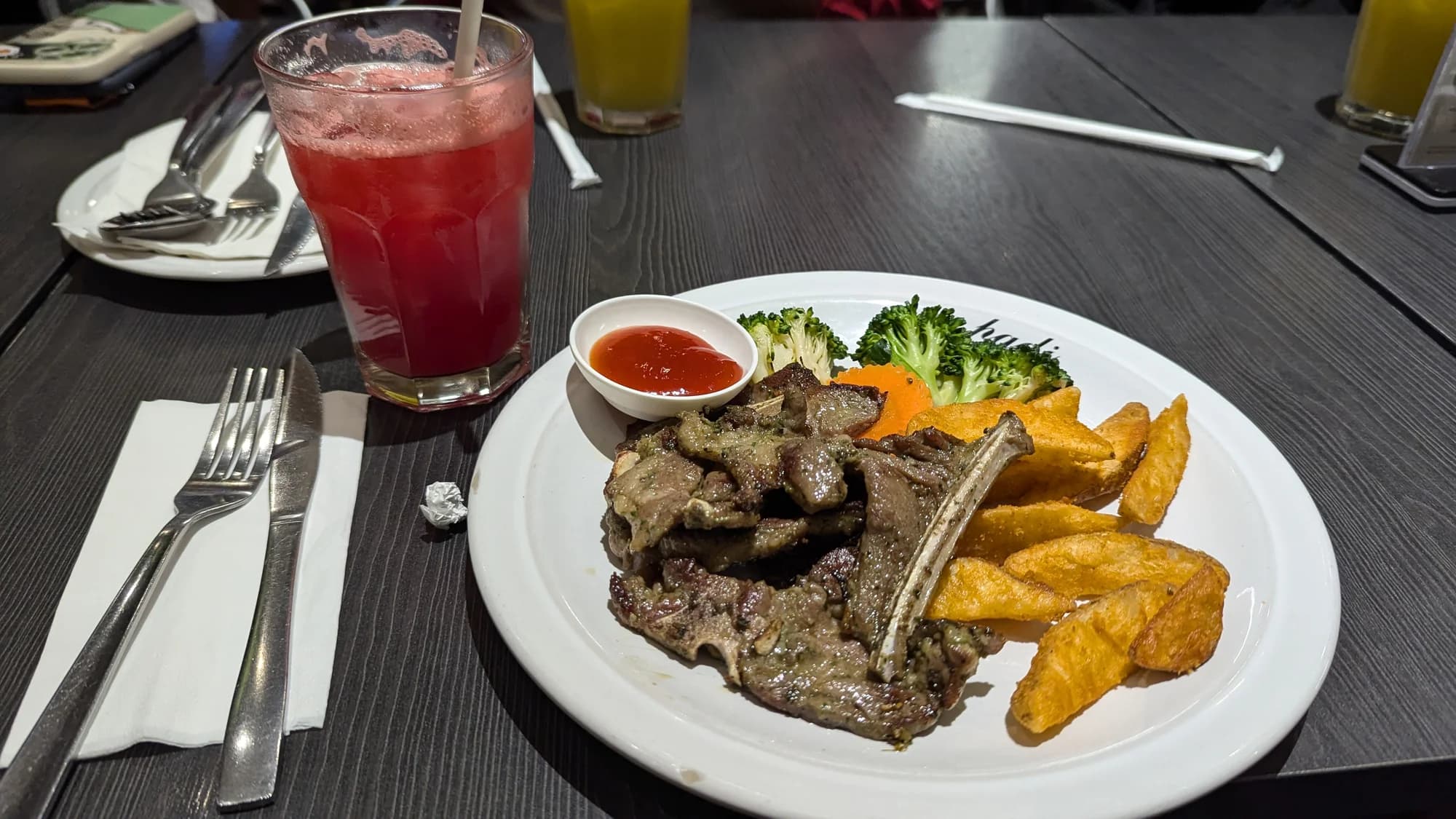 Steak and Wedges